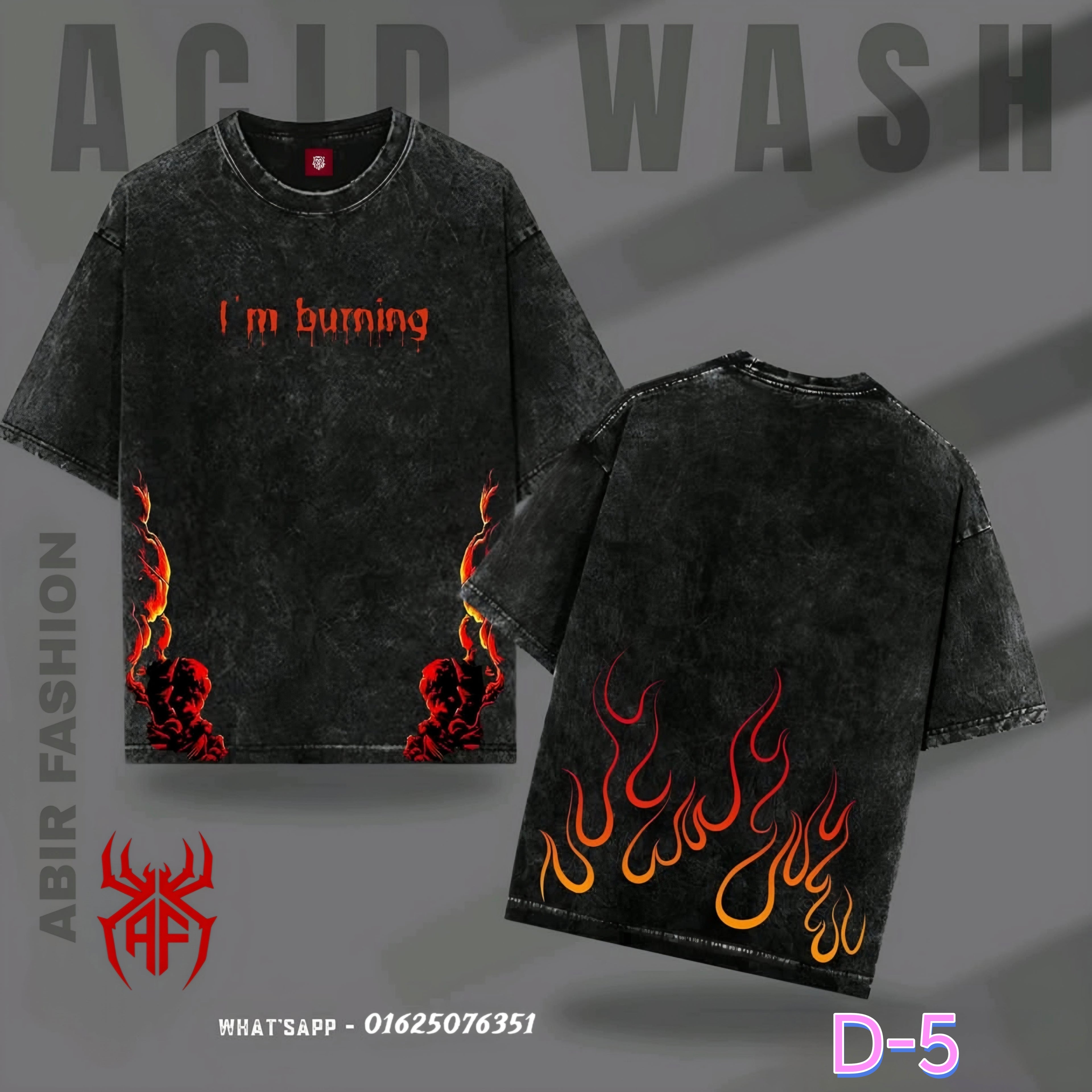 Acid Wash Drop Sholder