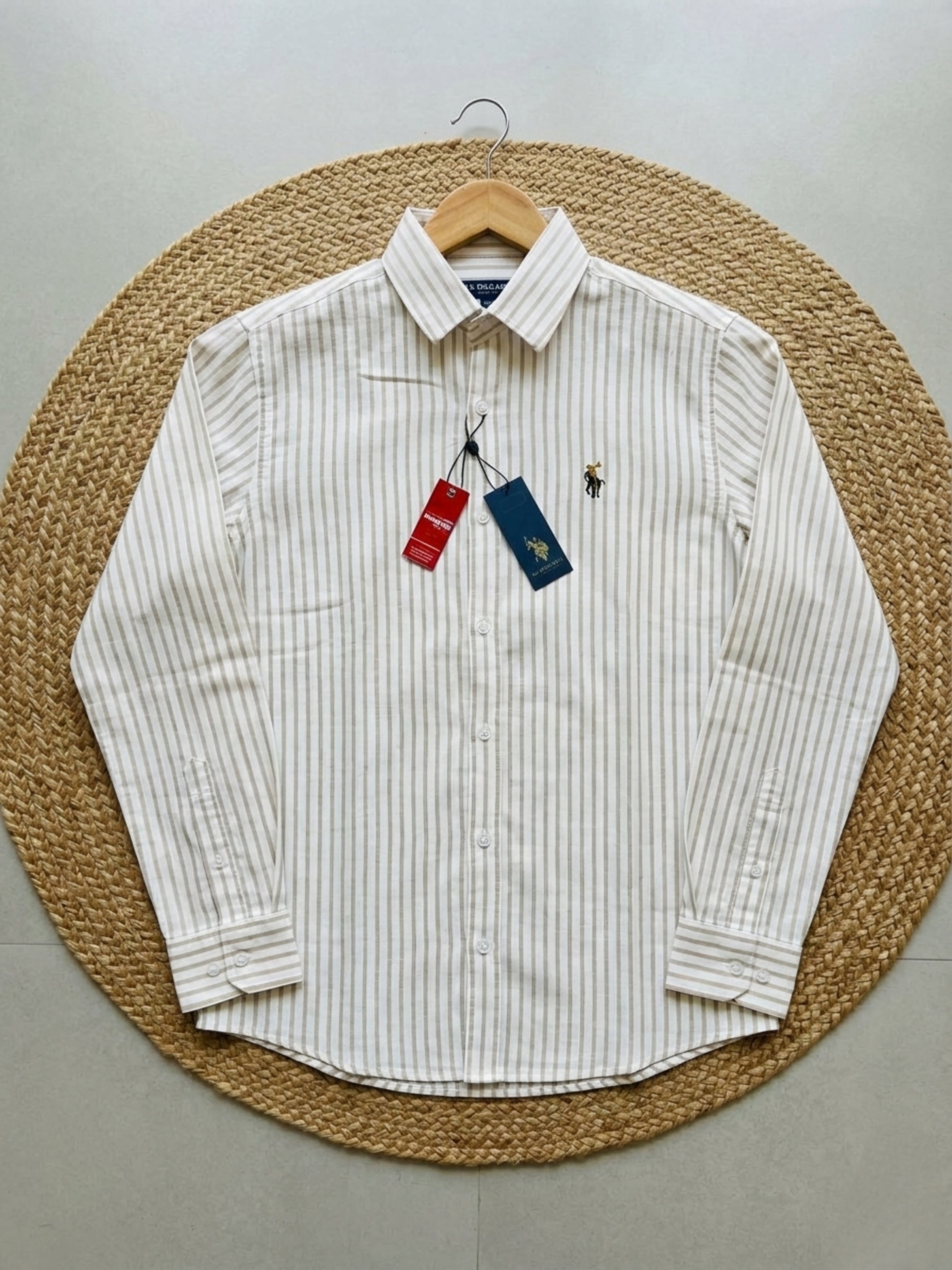 Gentle Strip Man's Shirt