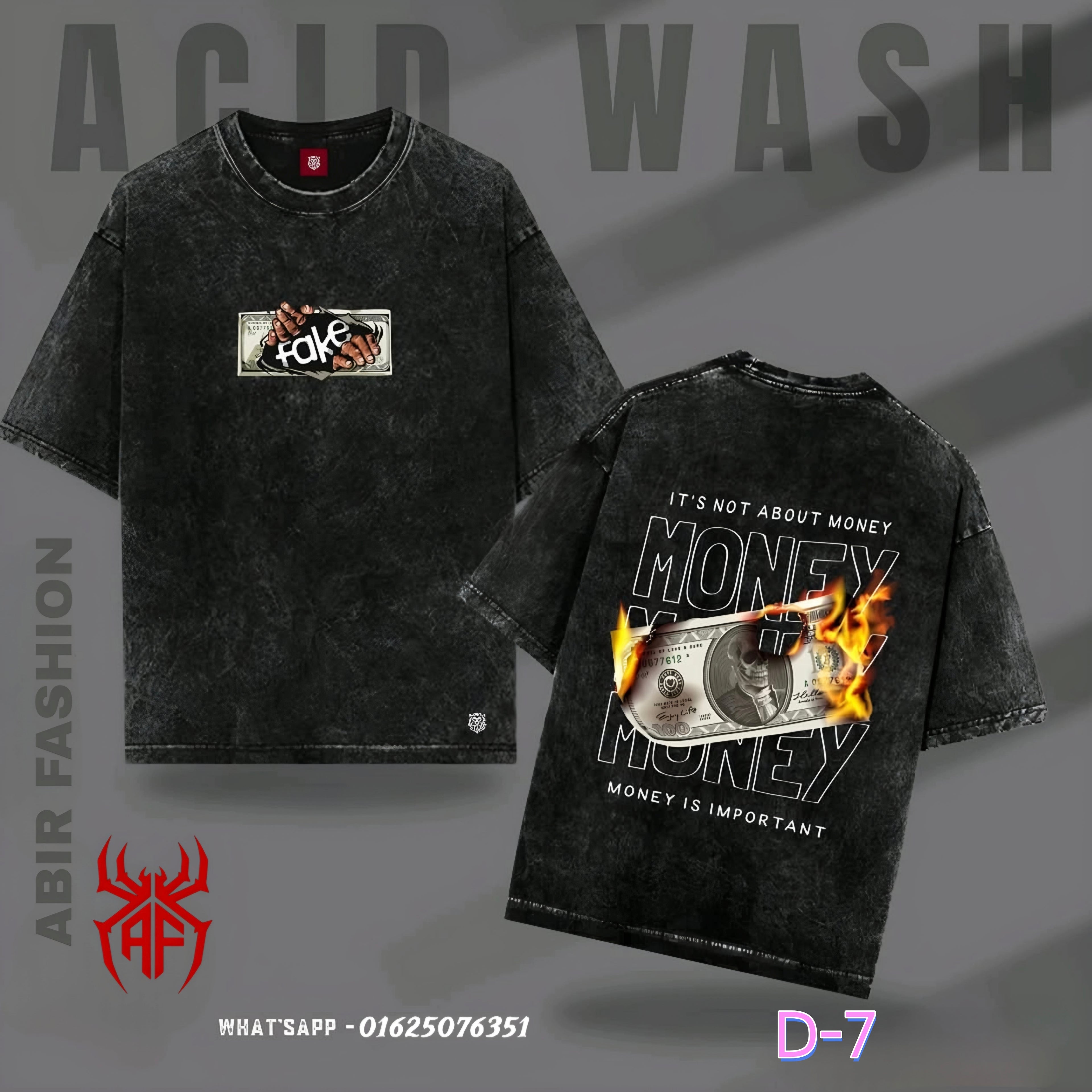Acid Wash Drop Sholder